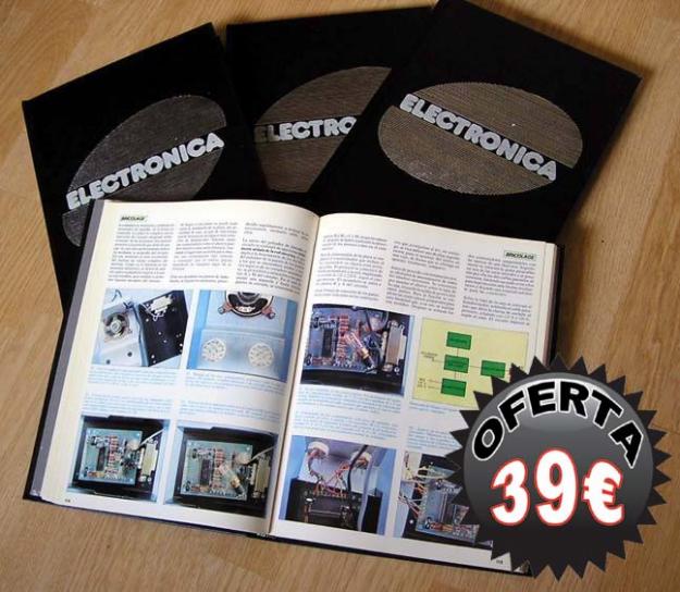 Electronica Enciclopedia en 4 tomos tapa dura