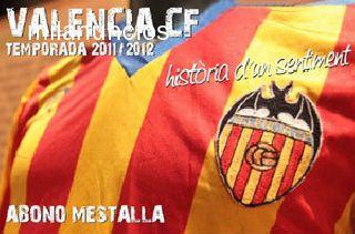 ALQUILO 2 PASES VALENCIA CF 2011-12