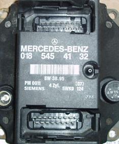 Mercedes C200 Modulo de encendido código 0185454132 5WK9124 Euro 565