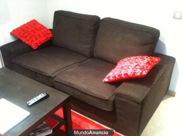 Vendo sofa marrón Ikea