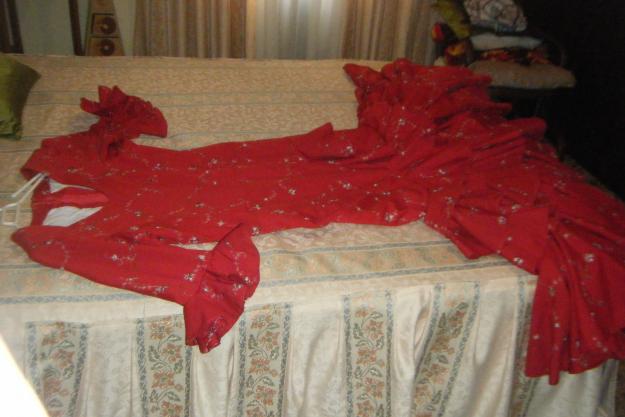 traje de flamenca bordado