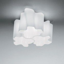 Artemide Logico soffitto mini 3x120° difusor seda lúcido - iLamparas.com