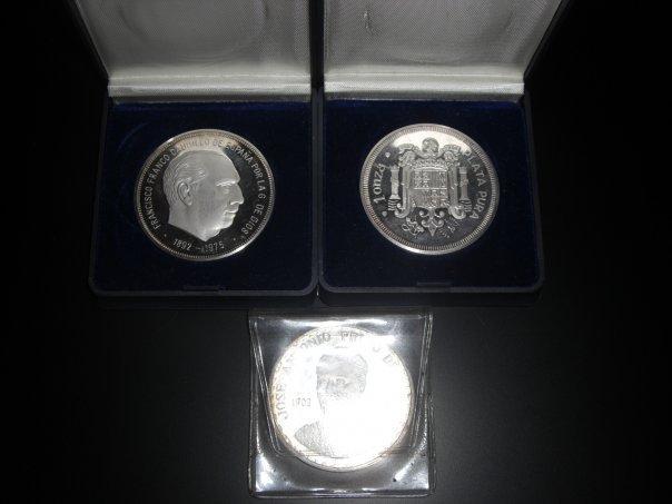 monedas de plata