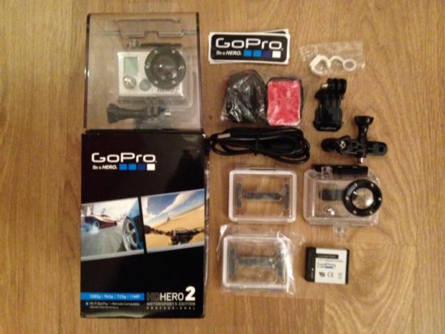 Gopro hd hero2 + extras