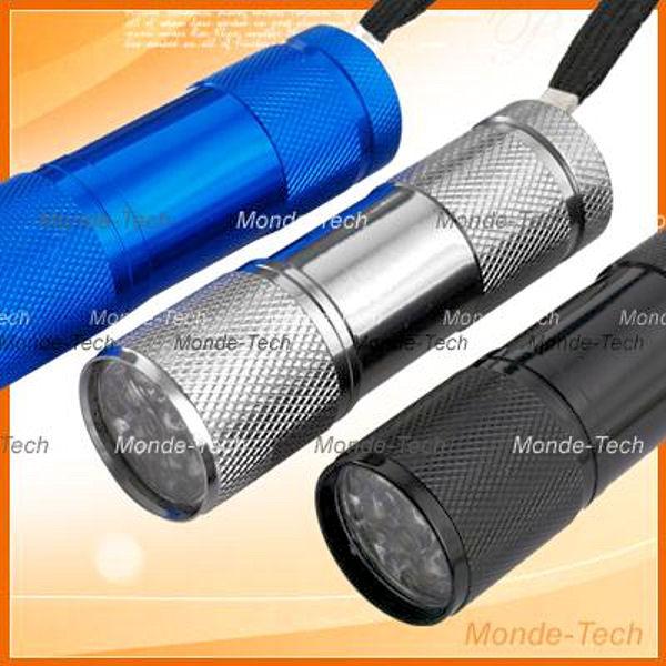 LINTERNA 9LED ALUMINIO SUPERBRILLANTE