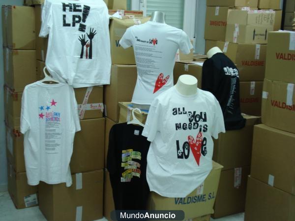 STOCK CAMISETAS BEATLES ORIGINALES CON LICENCIA