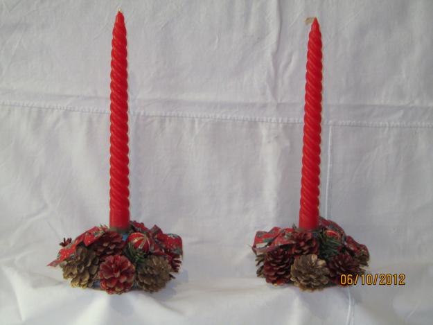 Dos candelabros