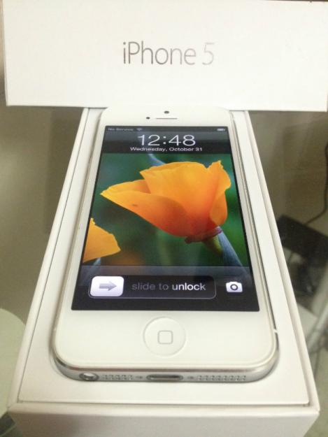 Apple iphone 5 Blanco 64 gb Libre de Origen