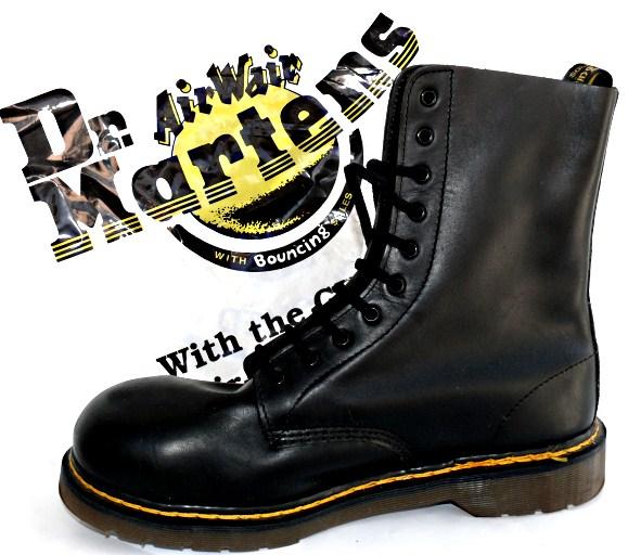 BOTAS DOCTOR MARTENS COMBAT, en negro, las autenticas del 90