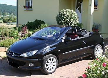 Peugeot 206 CC 1.6 CABRIO-PIEL