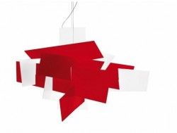 Foscarini Big Bang Lámpara colgante - Rojo - iLamparas.com