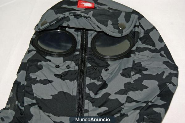 chaquetones hooligan/snow con gafas