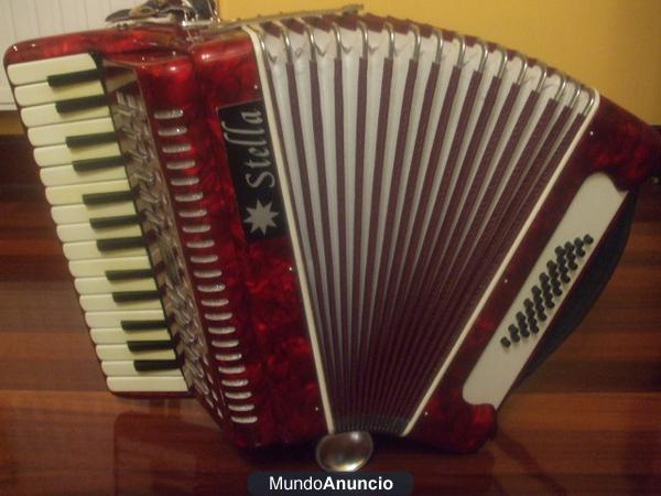 ACORDEON STELLA DE 32 BAJOS Y 2 VOCES