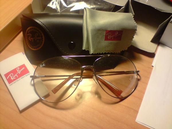 Original Ray Ban modelo especial Brown talla L