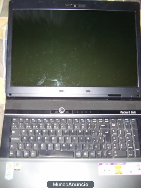 portatil packard bell easynote SJ 51 con pantalla de 17\