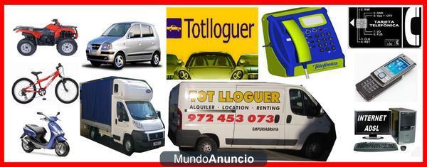 RENTING de FURGONETAS Y COCHES.