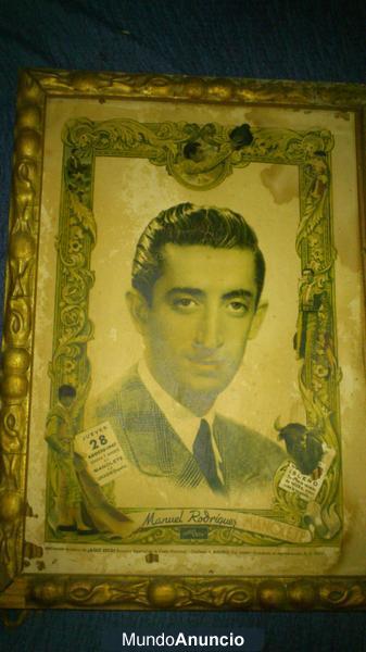 cartel retrato manolete 1947