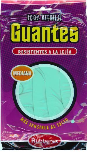 Guantes nitrilo para lejia, Planas