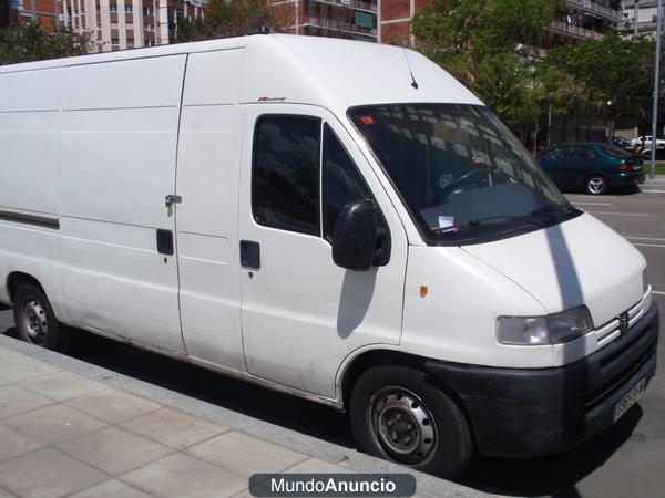 SE VENDE POR 3.500€ FURGONETA PEUGEOT BOXER