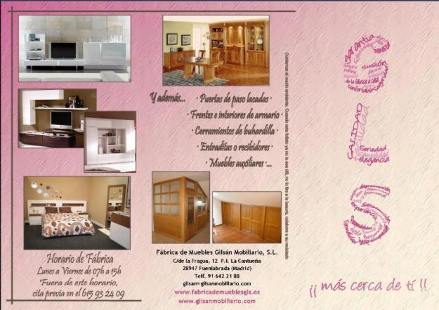 FABRICA DE MUEBLES EN MADRID