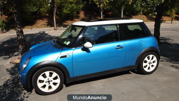 vendo mini cooper azul