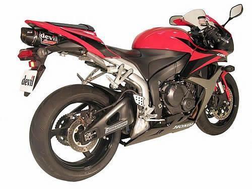 ESCAPE DEVIL ROCKET CARBONO HONDA 600 CBR RR 2007-