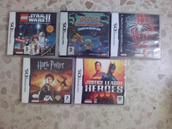 vendo juegos de NDS