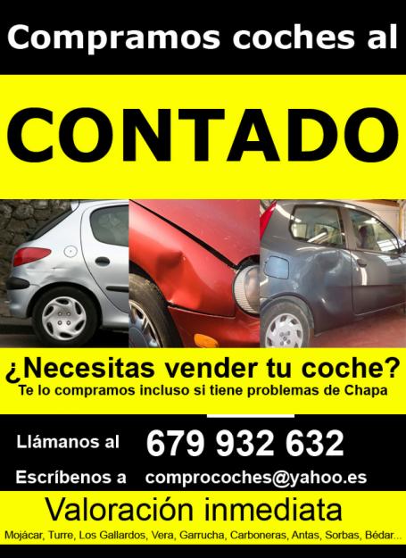 Compramos tu coche usado