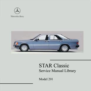 Mercedes Benz 201 workshop manual 190 D E turbo COSWORTH W 201