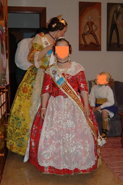 TRAJE DE FALLERA NIÑA 7 A 10 AÑOS