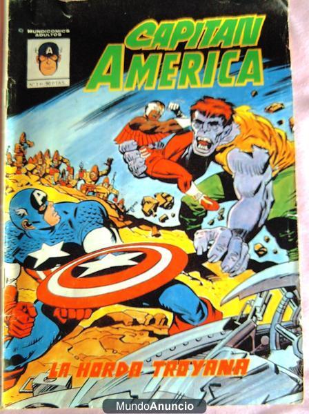 COMIC CAPITAN AMERICA AñO 81