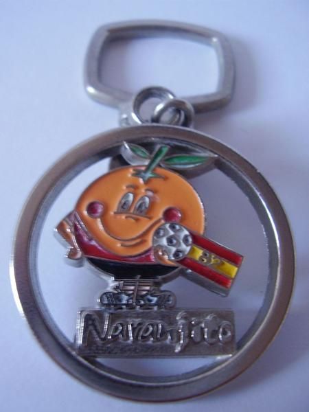 Llaveros de naranjito mundial 82.