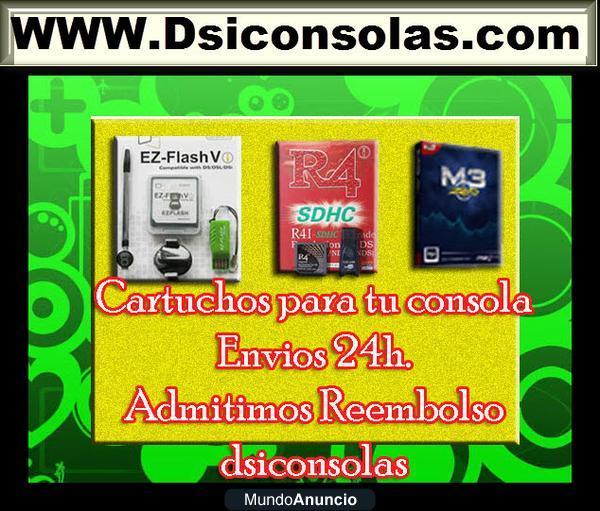 CARTUCHOS DSI , DSI XL , 3DS en www.Dsiconsolas.com