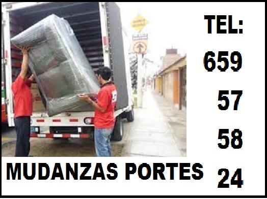 Mudanzas baratas madrid/659 57 58 24/madrid portes transportes