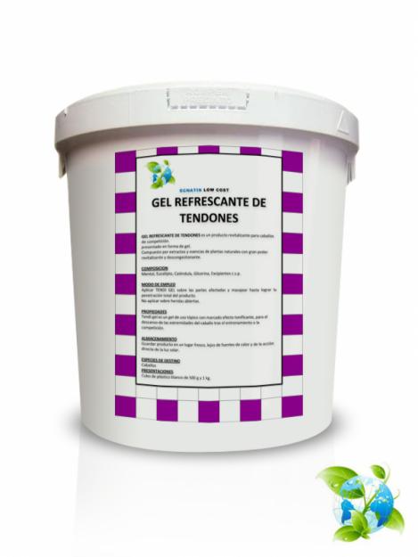 GEL REDRESCANTE TENDONES CABALLOS COMPETICION