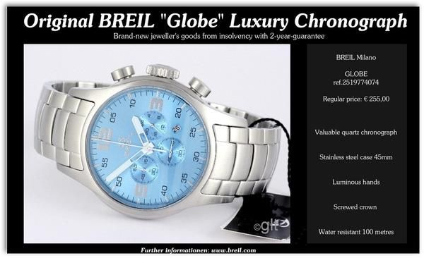 LOTE DE 4 RELOJES BREIL OPORTUNIDAD UNICA