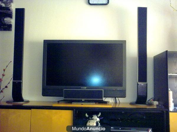 vendo tv,42p,lcd,mas home cinema,mas.6 altavoces,EL CINE EN CASA..!!!