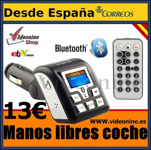 MANOS LIBRES COCHE BLUETOOTH   VISITA NUESTRA TIENDA.