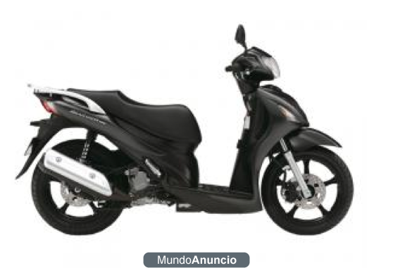 1.600 € - SUZUKI SIXTEEN 150 C.C. NEGRA MATE / AÑO 2008 / 9300 km. (EIXAMPLE)