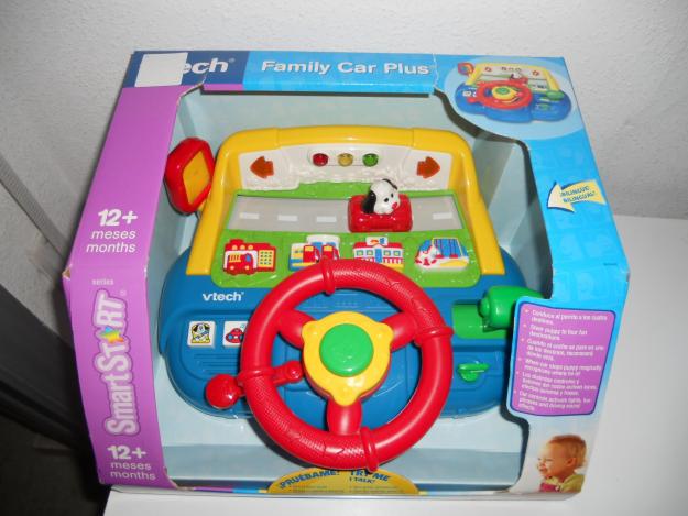 Juguete Volante interactivo Family car plus de v.tech