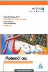 Matemáticas pruebra de acceso a grado superior (NUEVO 2012) - mejor precio | unprecio.es