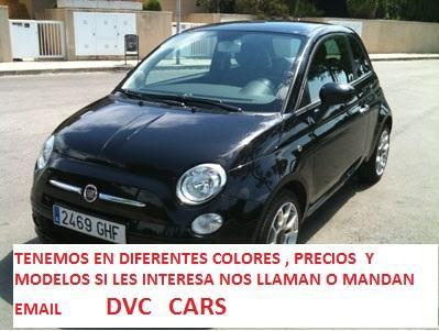 Fiat 500 1.4 sport 16v 100cv negro metalizado