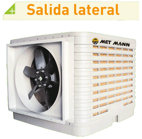 Acondicionador evaporativo 9.000 m3/h - Salida lateral