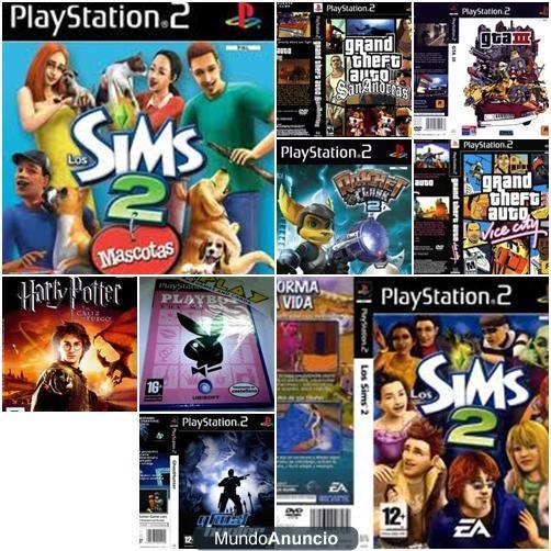 Vendo juegos ps2