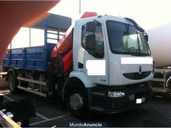 Trucks-Lkw Renault midlum 280 dxi grua basculant