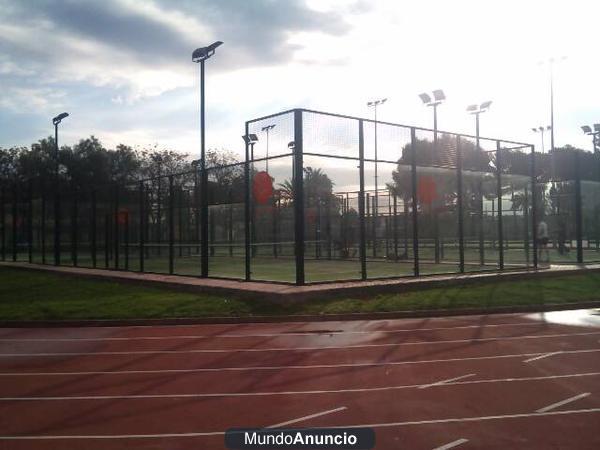 padel pistas