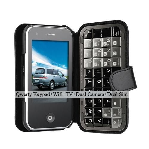 Style Like Iphone QWERTY Microsoft Libre de Doble Sim+Wifi+TV