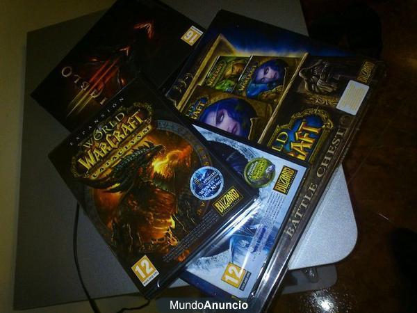 World Of warcraft + Diablo 3