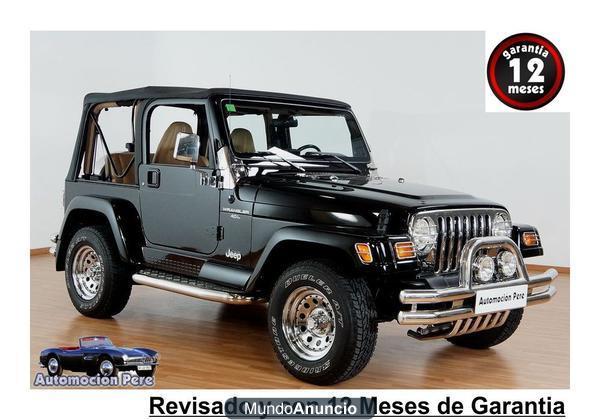 Jeep Wrangler 4.0i Laredo. 4x4. Disponible en Automocion Pere