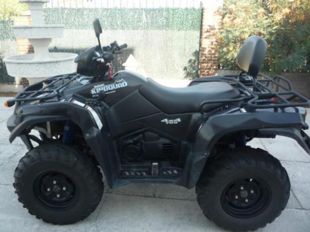 2009 Negro Suzuki King Quad 700cc